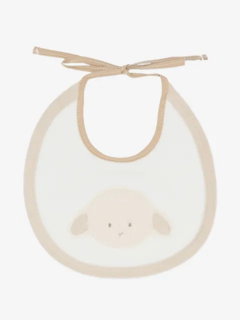 Le Boo Beebè bavoir à détail d'agneau