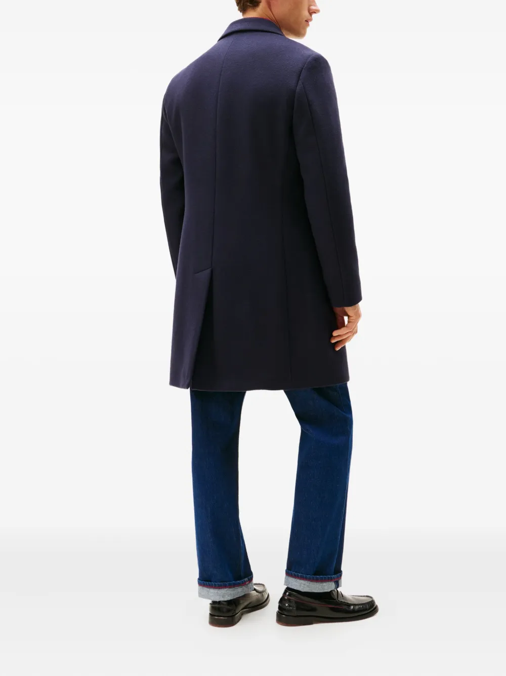 Tommy Hilfiger Jas met knopen Blauw