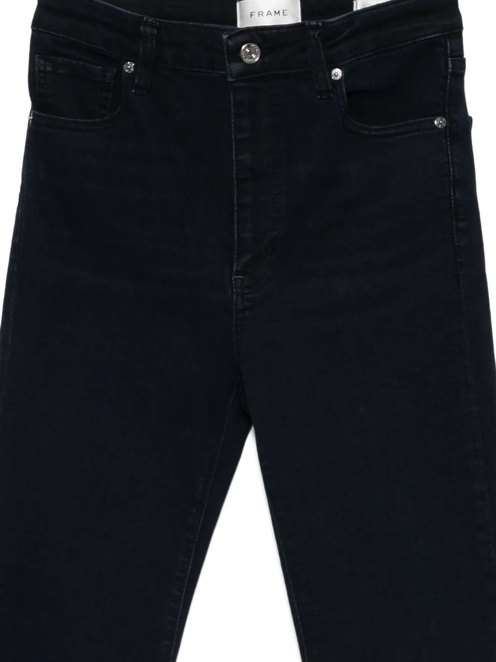 Frame The Reboot Belt-loops Jeans In Black