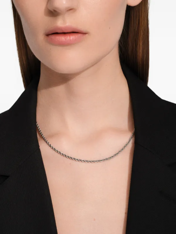 Tom Wood Lee Chain Necklace | Silver | FARFETCH