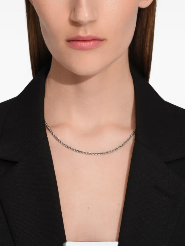 Tom Wood Lee Chain Necklace | Silver | FARFETCH