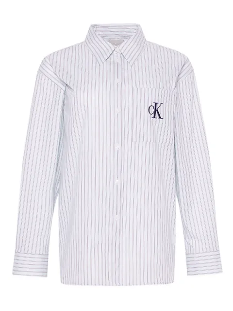 Calvin Klein Jeans striped pocketed shirt