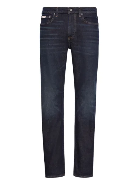 Calvin Klein logo-patch jeans