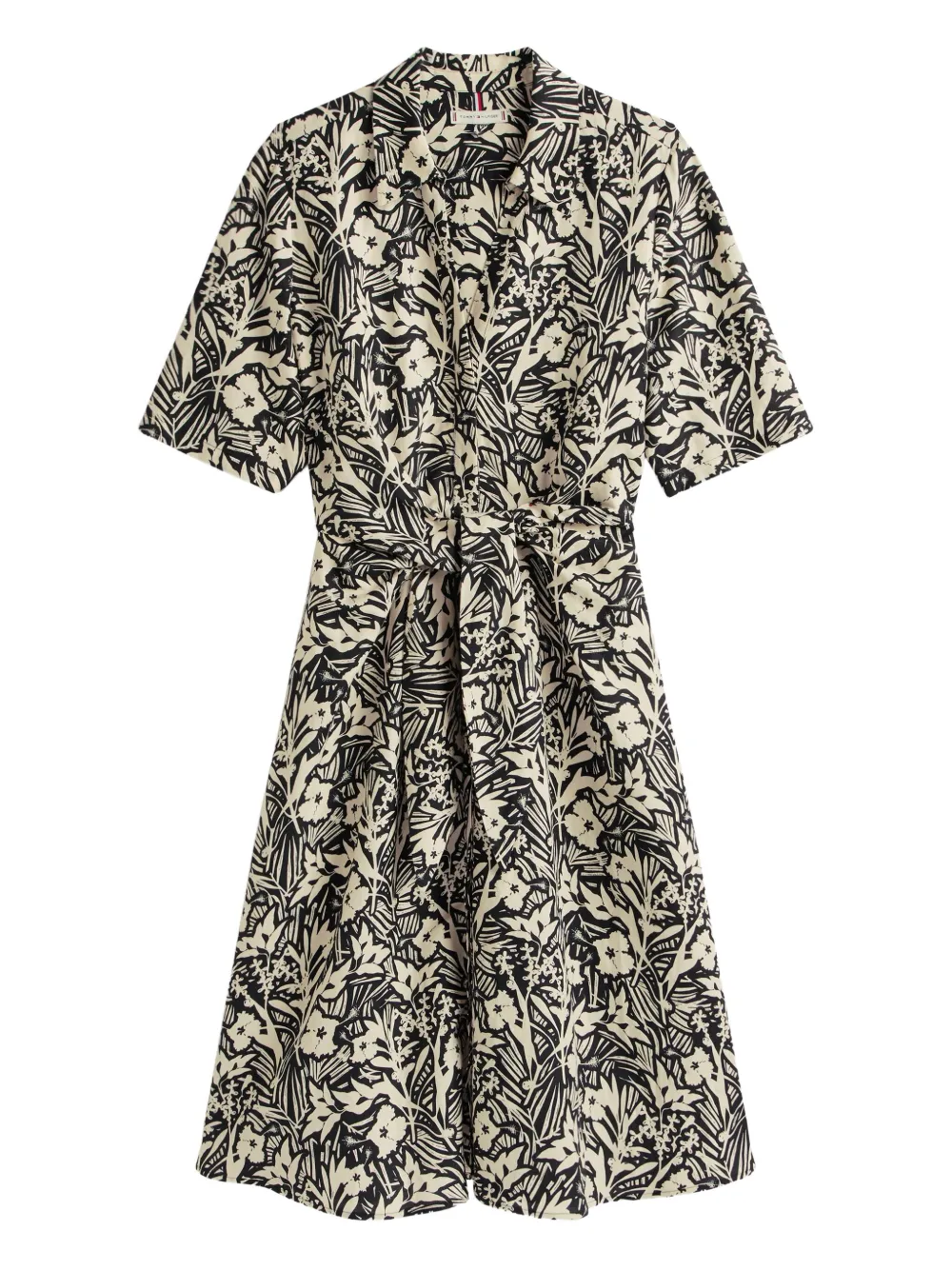 Tommy Hilfiger Abito midi a fiori | toni neutri | Image 1