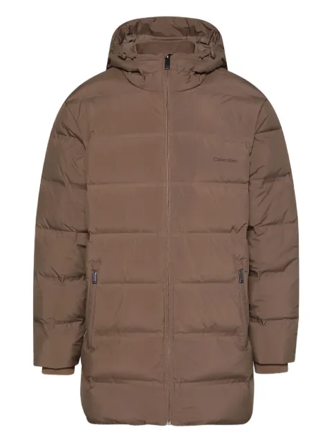 Calvin Klein hooded padded coat