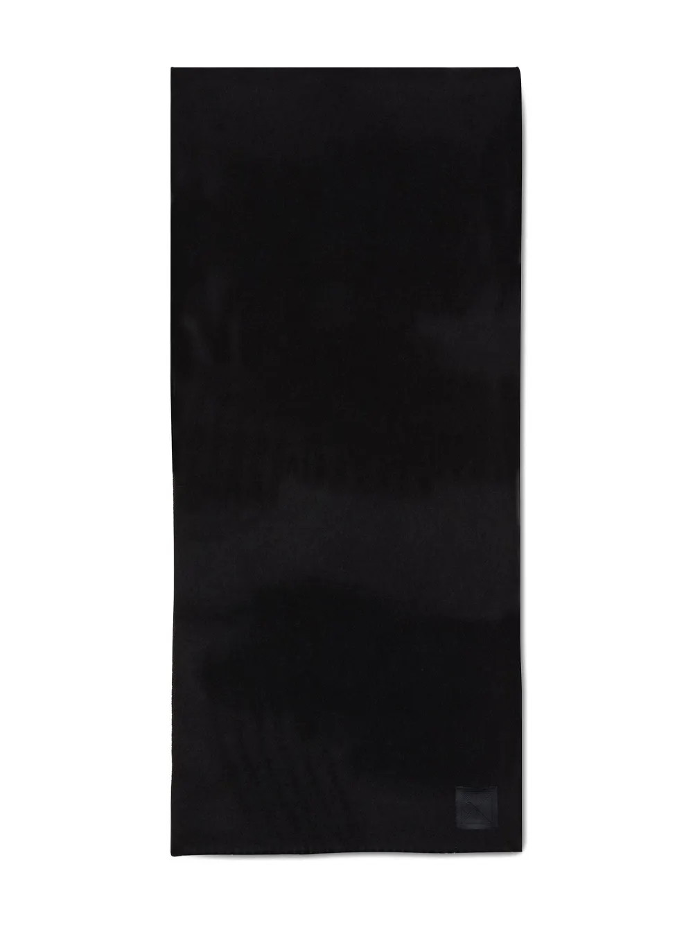 Calvin Klein logo-patch scarf | Black | Image 1