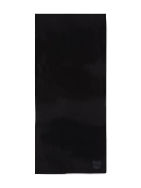 Calvin Klein logo-patch scarf