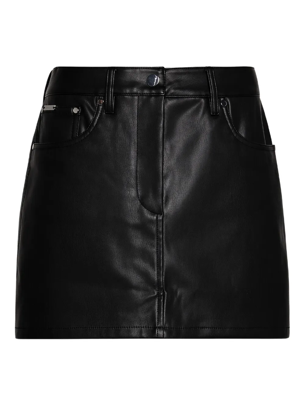 Calvin Klein Jeans Est.1978 Five-pocket Mini Skirt In Black