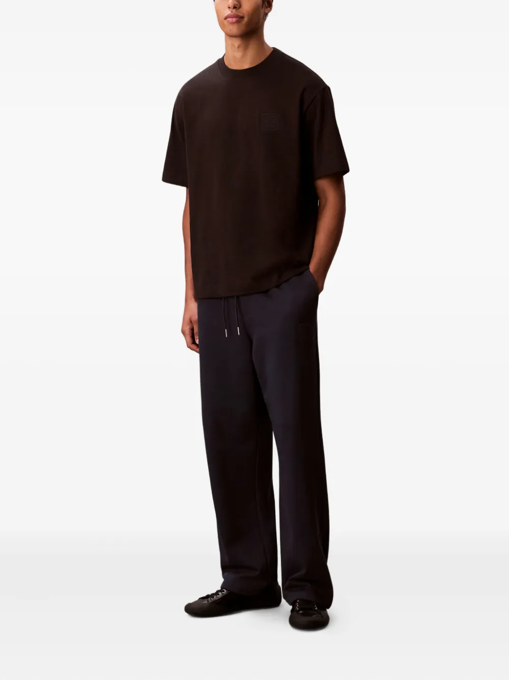 Calvin Klein Broek met trekkoord - Blauw