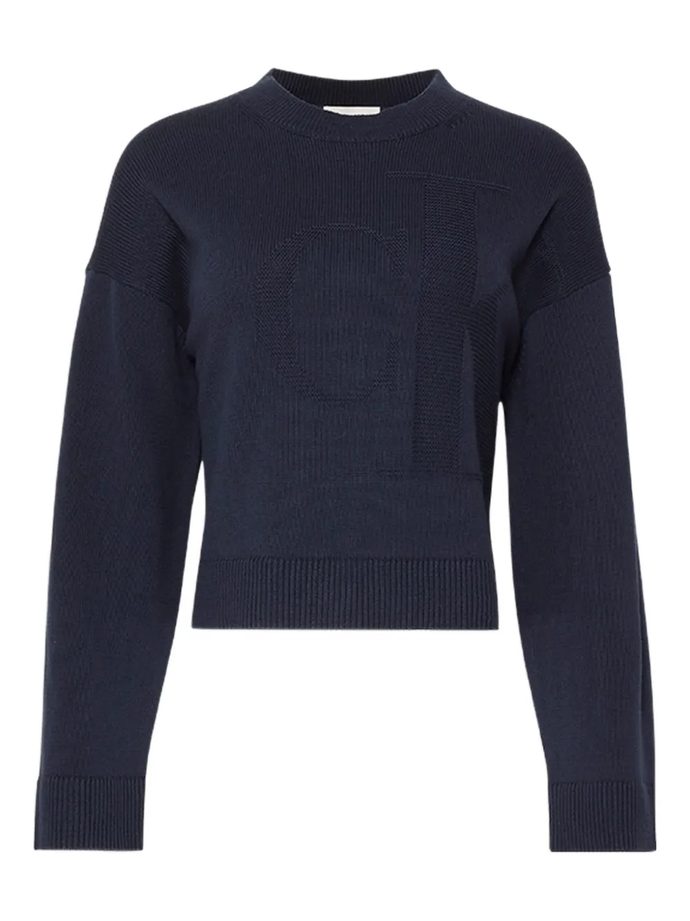 Calvin Klein Jeans logo-motif sweater - Blau