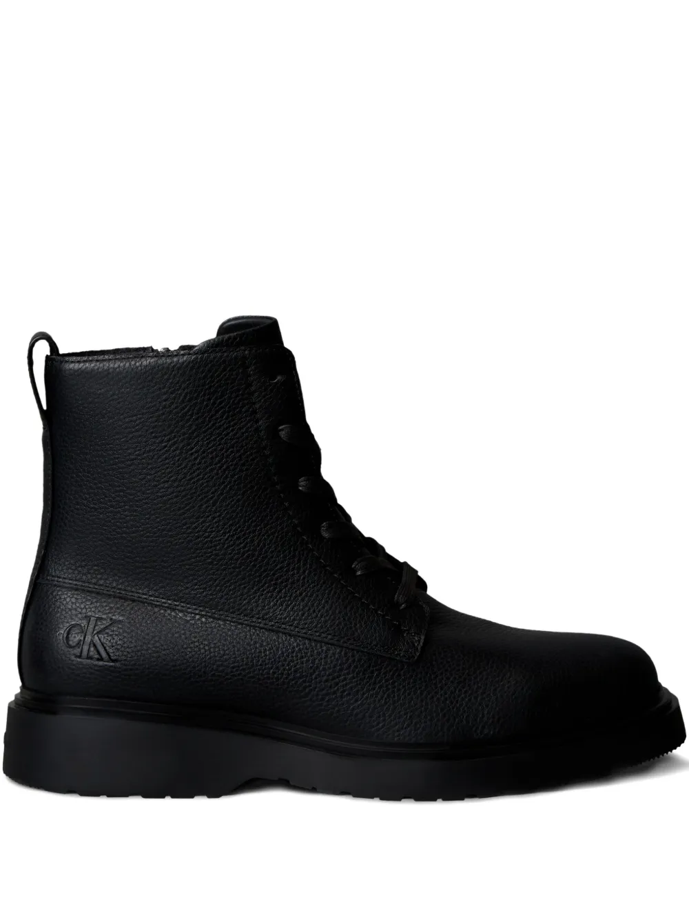 Calvin Klein botas con detalle del logo | negro | Image 1