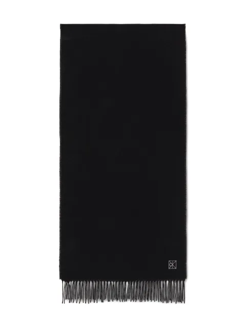 Calvin Klein fringed scarf