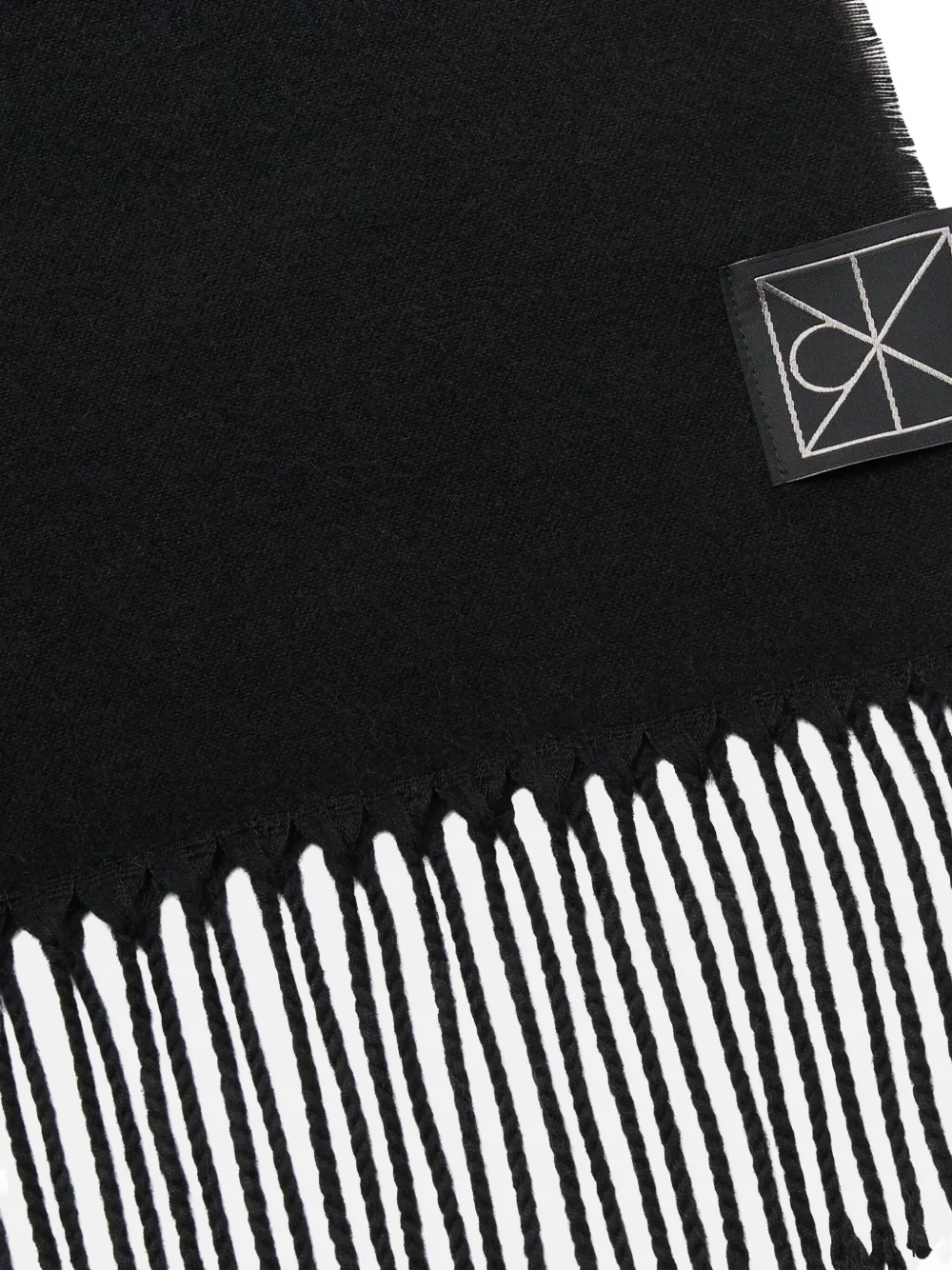 Calvin Klein fringed scarf | Image 2