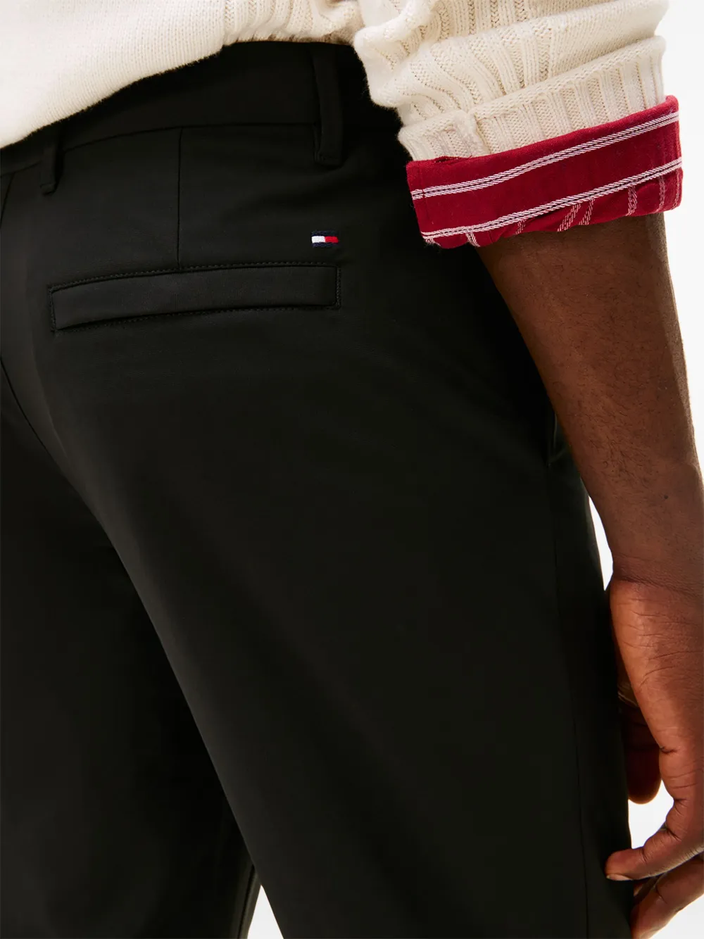 Tommy Hilfiger Denton Chinos In Black