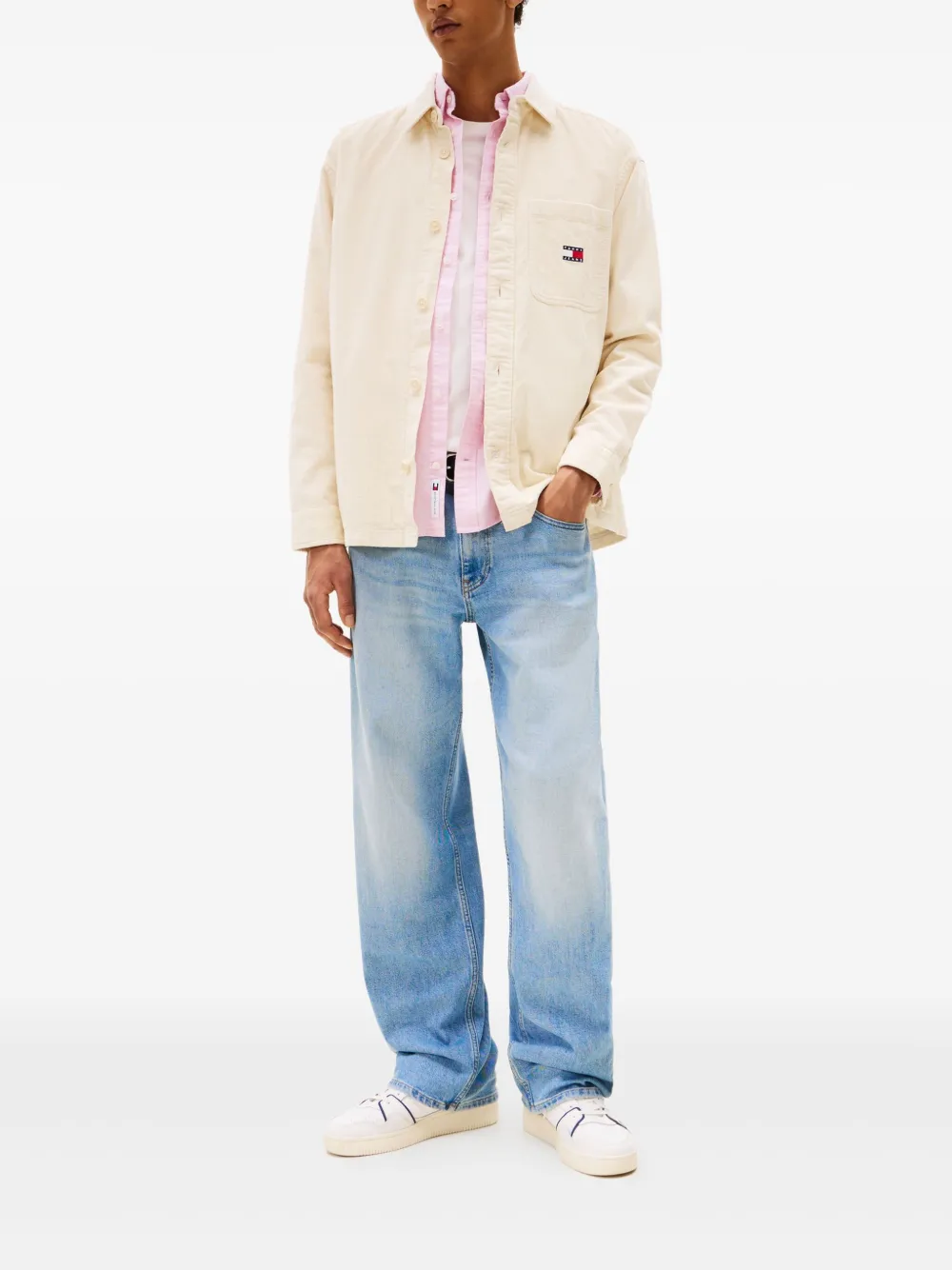 Tommy Jeans chamarra con bolsillo | Sobrecamisas | Image 2