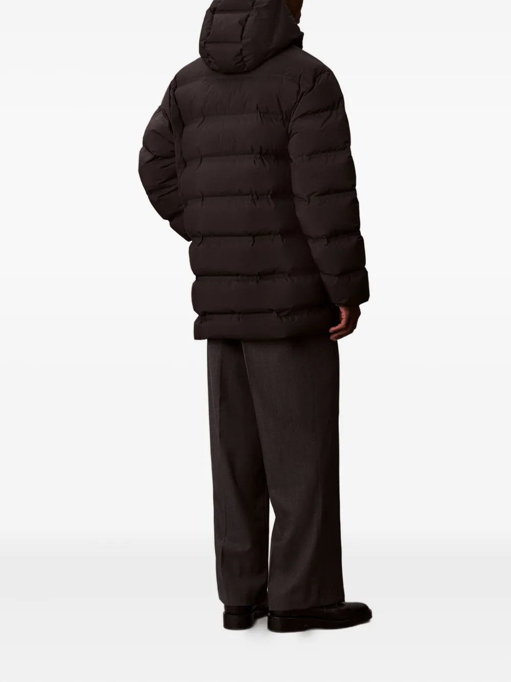 Calvin Klein Jack met capuchon Zwart