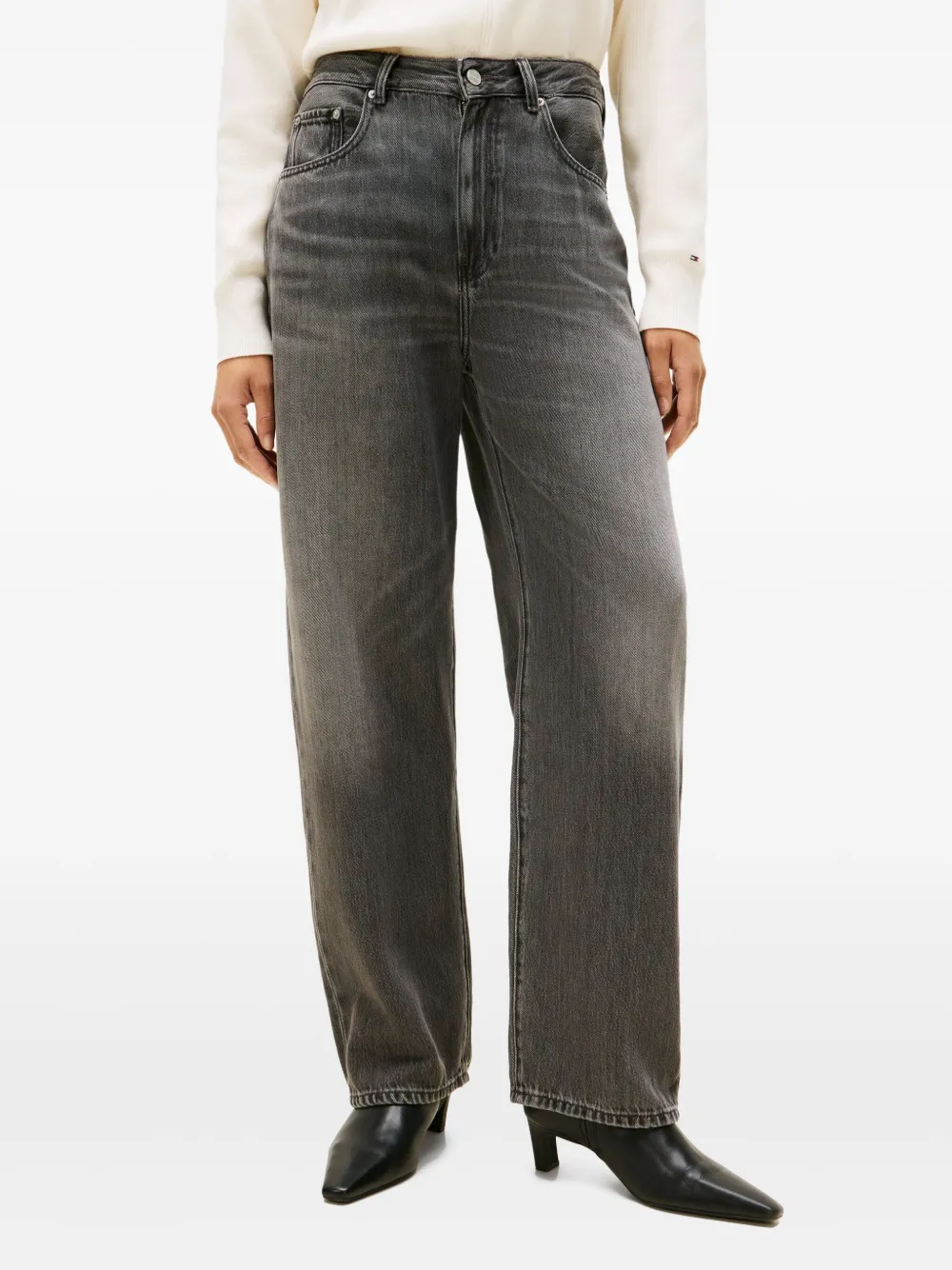 Tommy Hilfiger Five-pockets Jeans In Gray