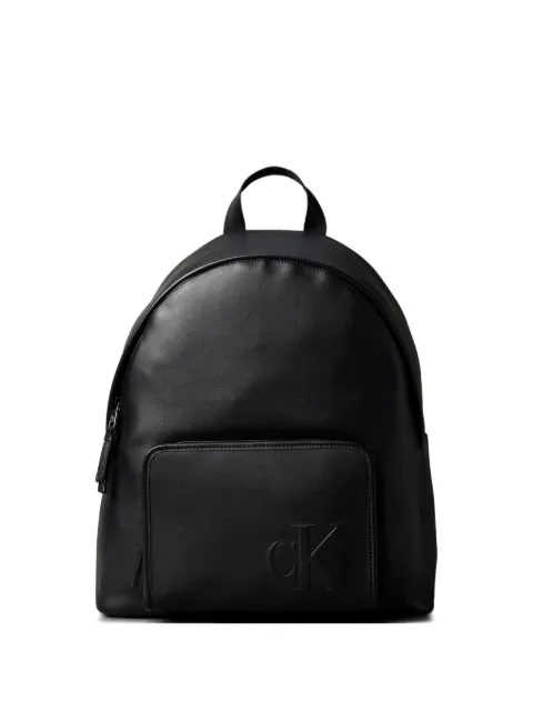 Calvin Klein Jeans embossed-logo pocket backpack