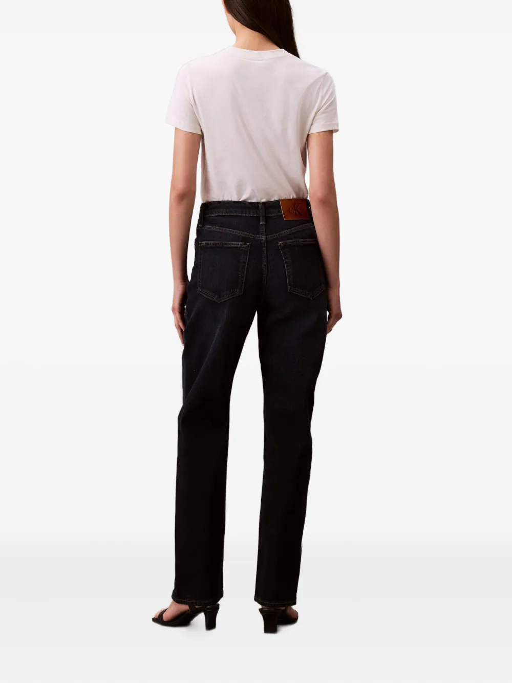 Calvin Klein Jeans met vijf zakken Blauw