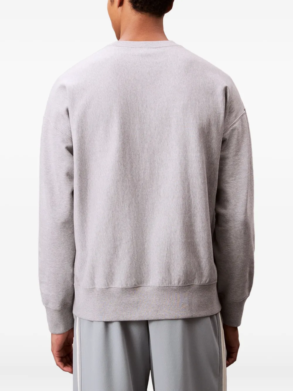 Calvin Klein Jeans Est.1978 Logo-print Sweatshirt In Gray