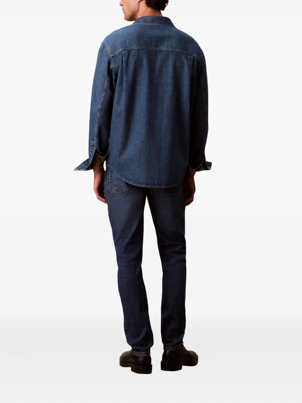 Calvin Klein Jeans met logopatch Blauw