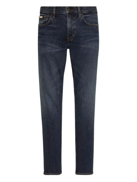 Calvin Klein logo-patch jeans