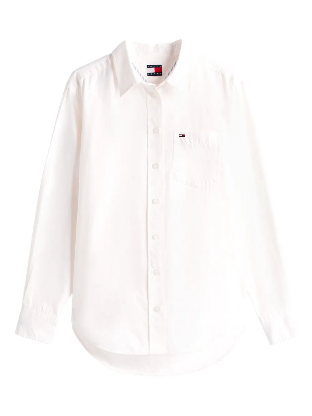 Tommy Jeans Pocket Shirt In White