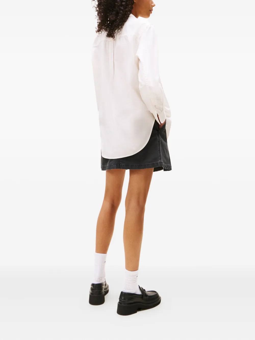 Tommy Jeans Pocket Shirt In White