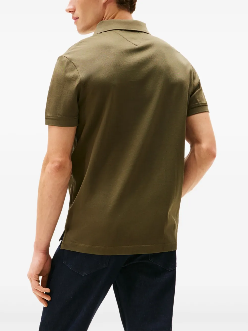 Tommy Hilfiger Poloshirt met korte mouwen Groen