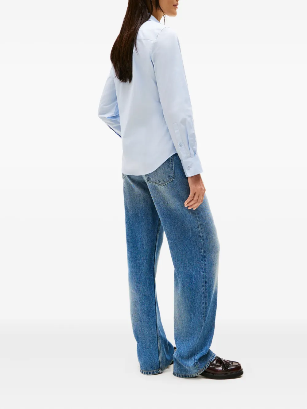 Tommy Hilfiger Shirt met knopen Blauw