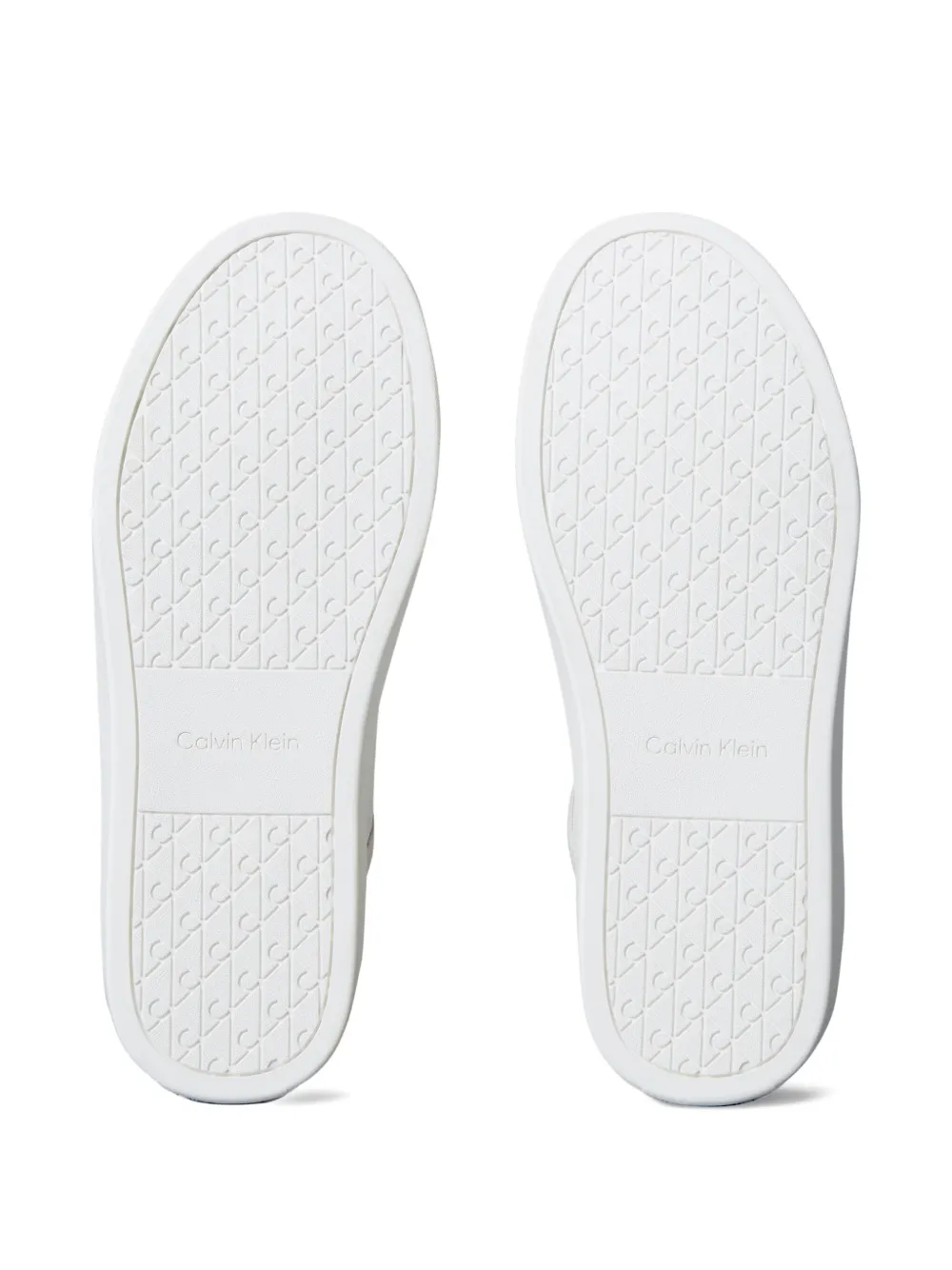 Calvin Klein Sneakers met leren vlak Wit