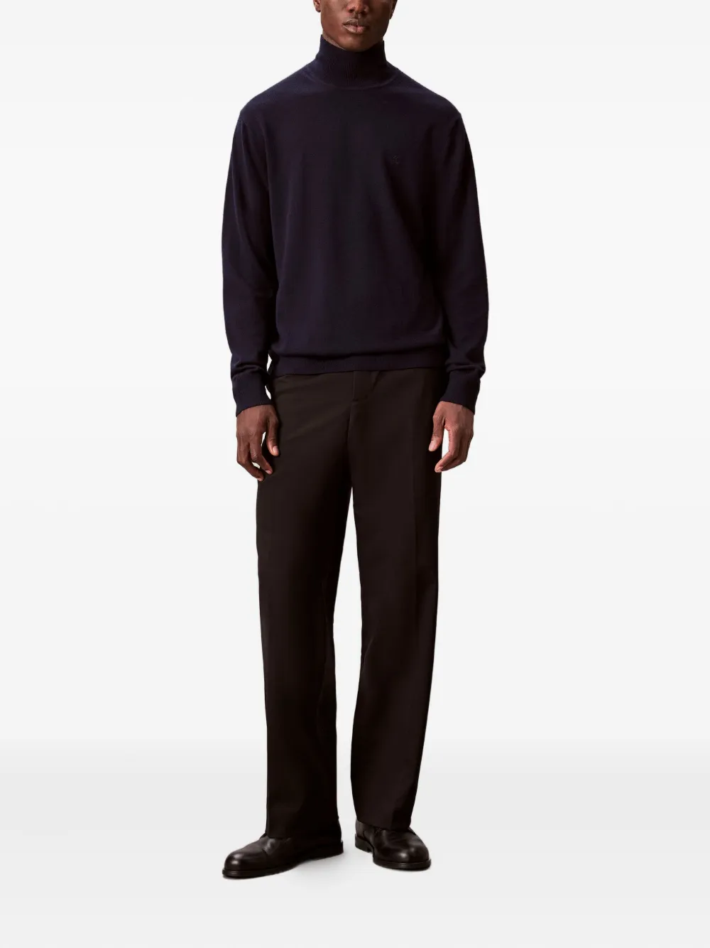 Calvin Klein merino wool jumper - Blauw