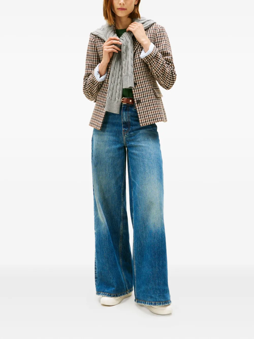 Tommy Hilfiger chamarra con botones y motivo pied de poule | Blazers | Image 2