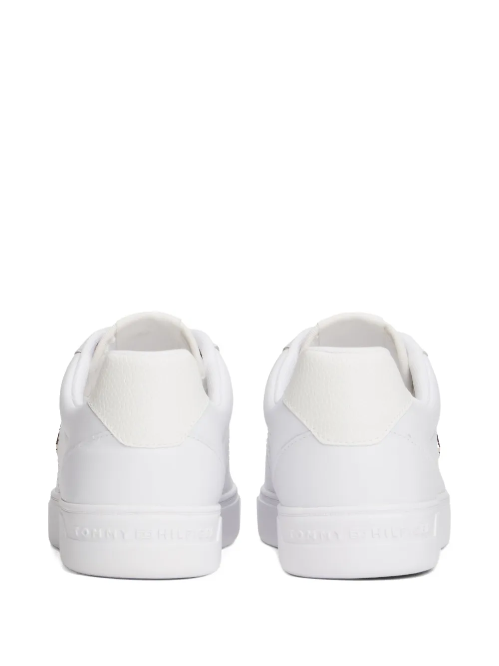 Tommy Hilfiger Leren sneakers Wit