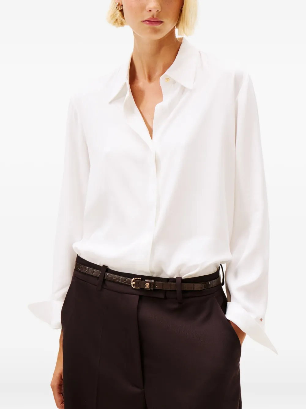 Tommy Hilfiger Button-up blouse Wit