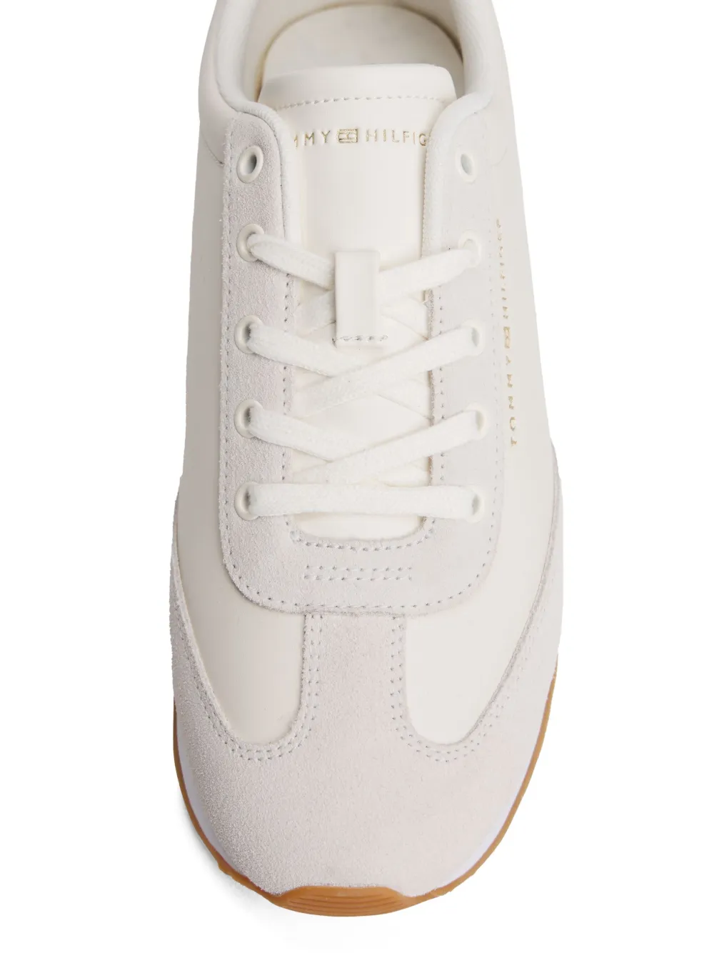 Tommy Hilfiger Logo-detail Panelled Sneakers In Multi