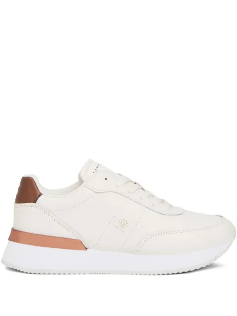 Tommy Hilfiger metallic-panel sneakers