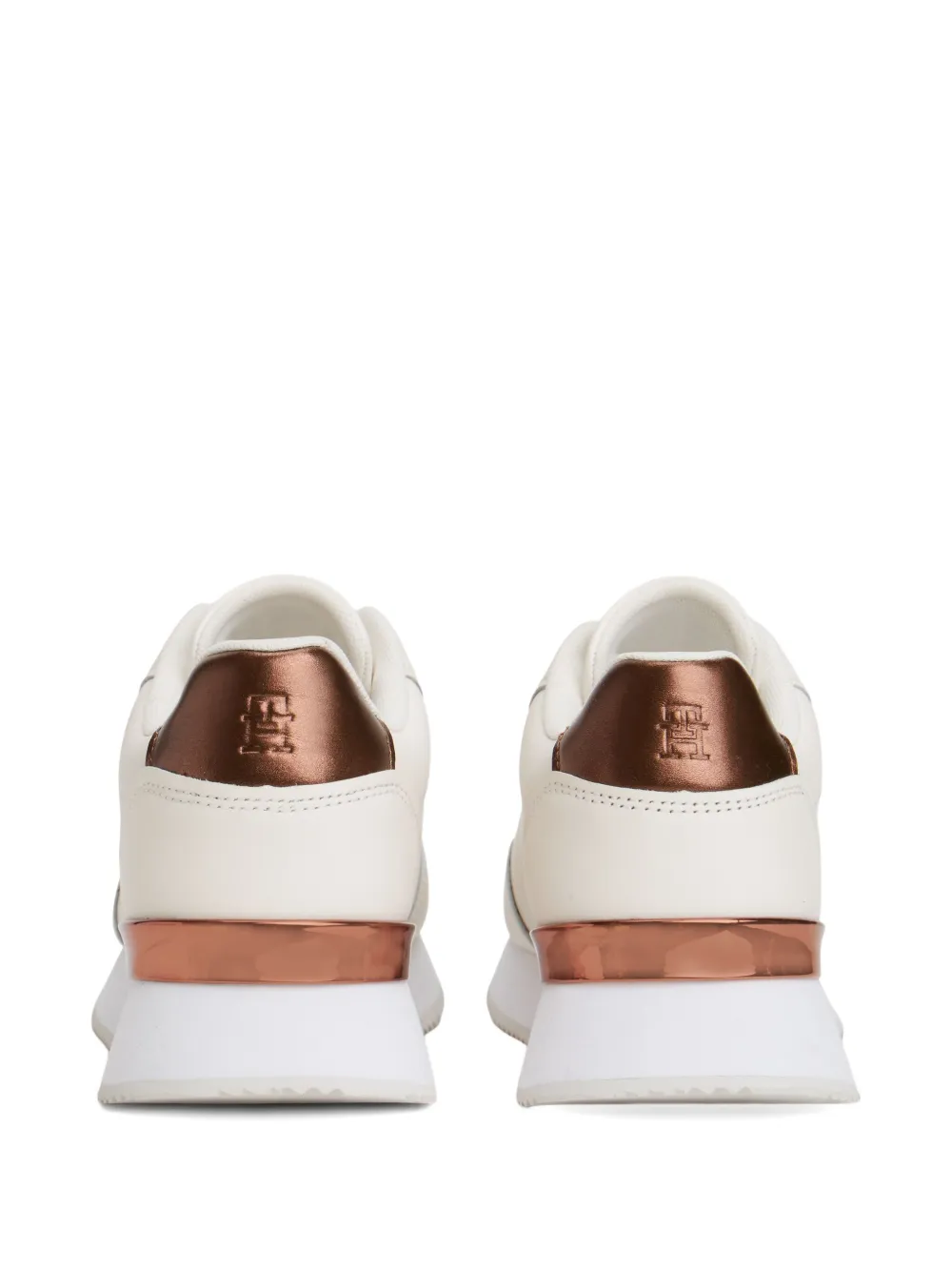 Tommy Hilfiger Metallic-panel Sneakers In Multi