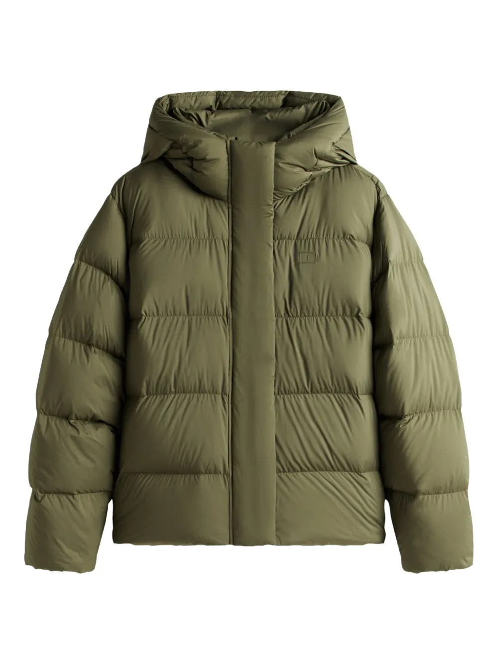Tommy Hilfiger Hooded Padded Jacket In Green