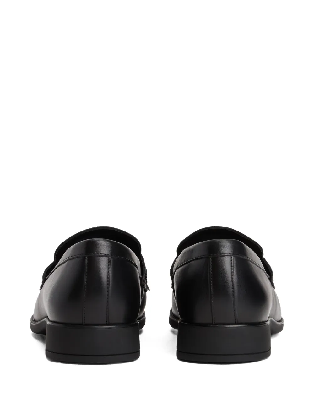 Tommy Hilfiger Loafers met franje en kettingdetail Zwart