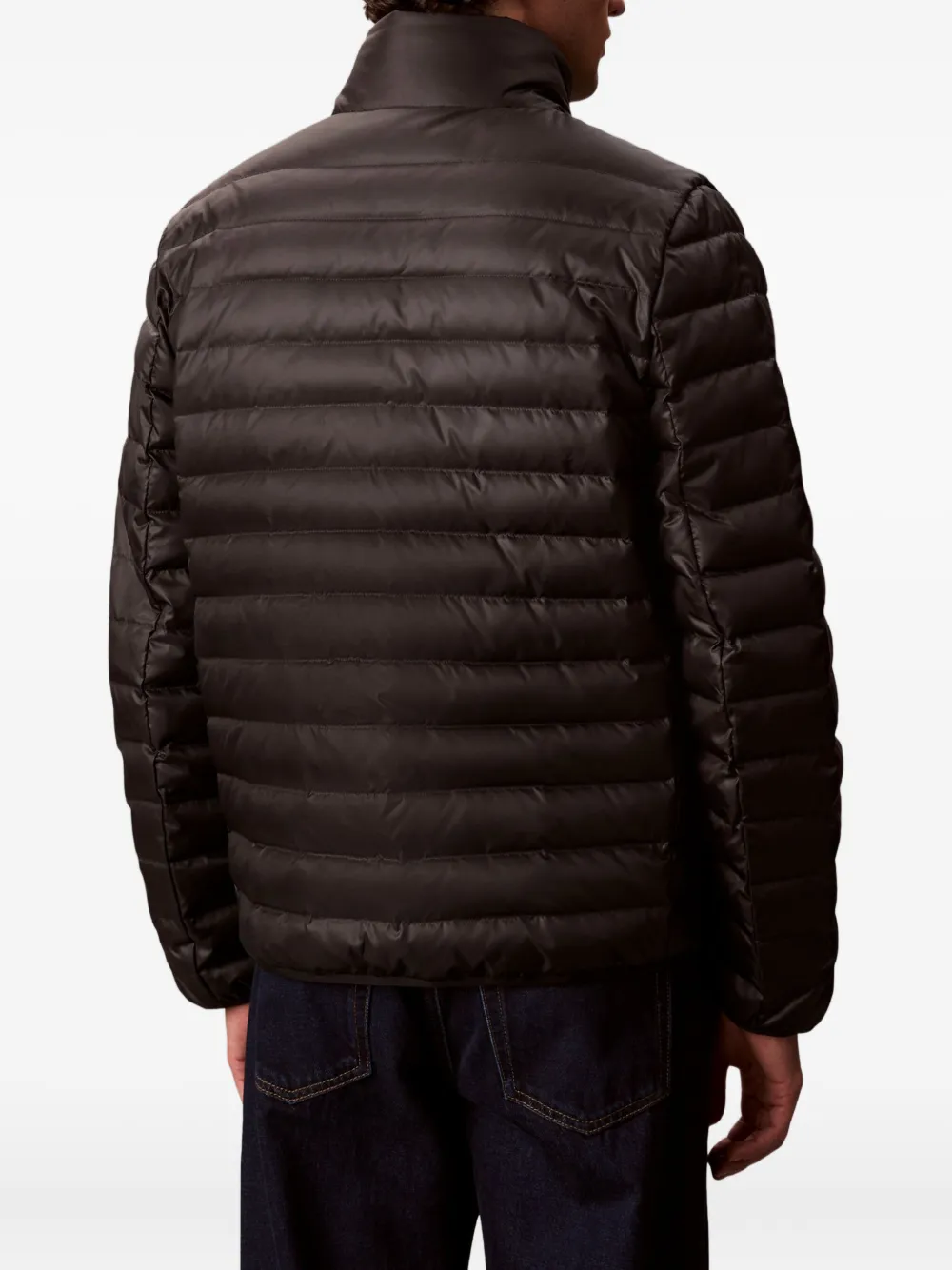 Calvin Klein Quilted Jacket In Black