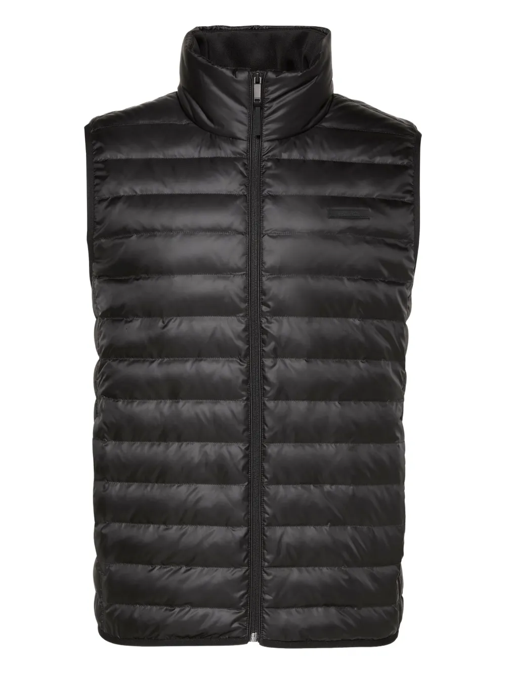 Calvin Klein Gilet trapuntato con zip - Nero
