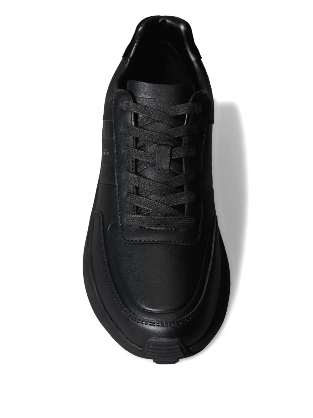 Calvin Klein lace-up leather sneakers | Low-Tops | Image 2