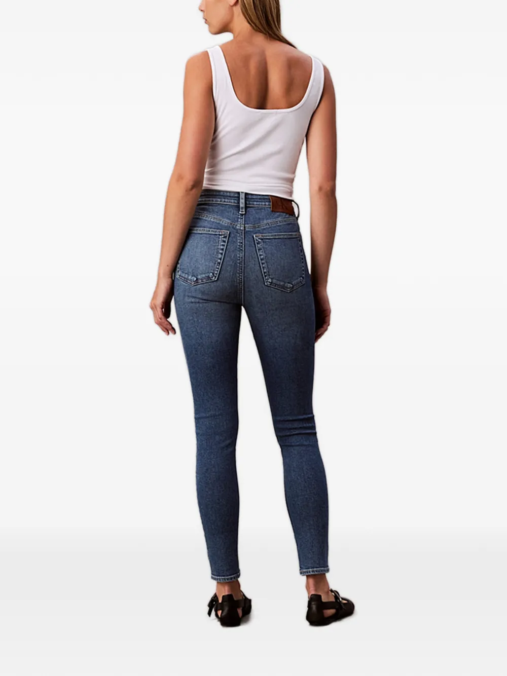Calvin Klein Jeans Skinny jeans Blauw