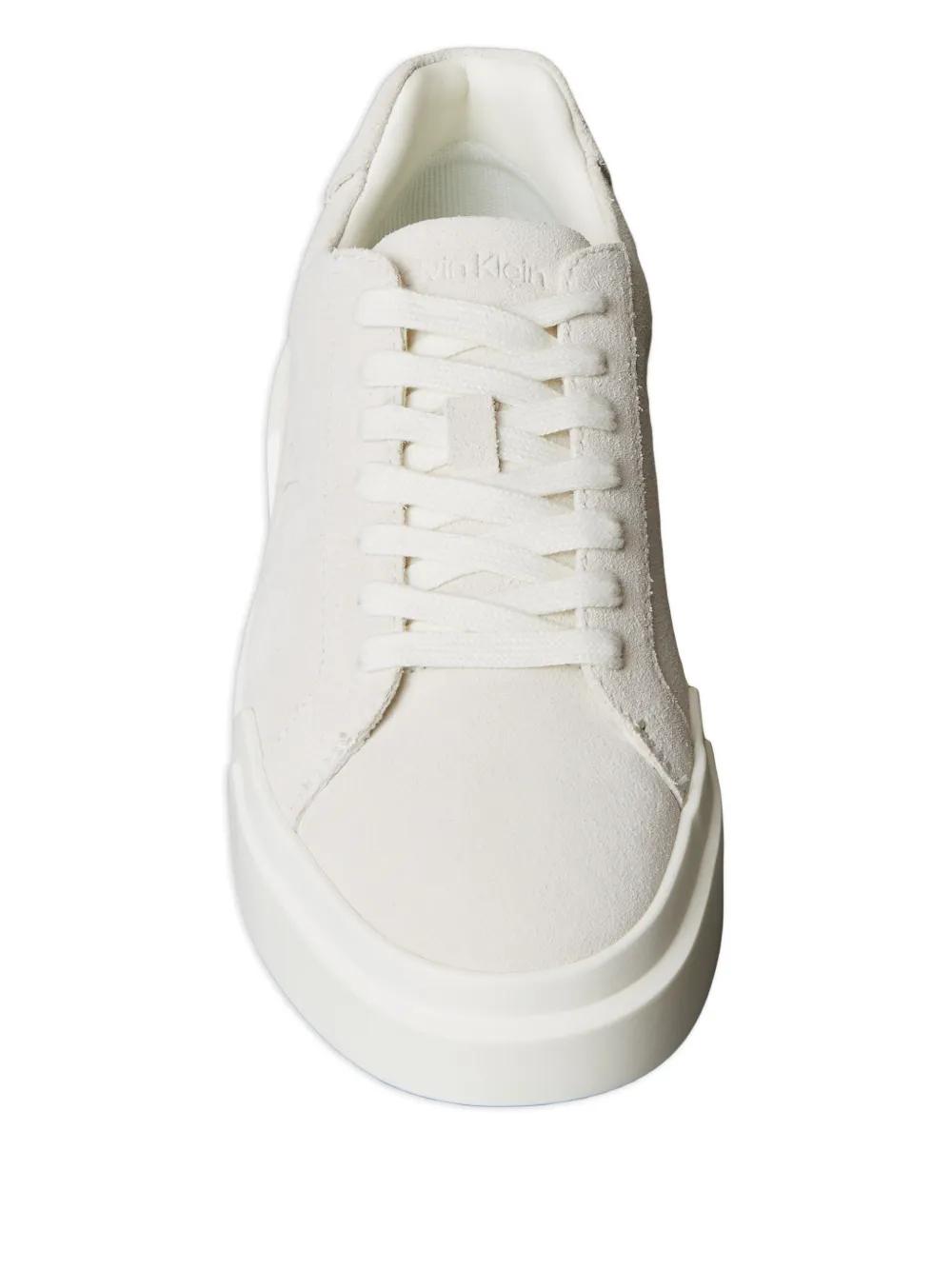 Calvin Klein NYC suède sneakers Beige