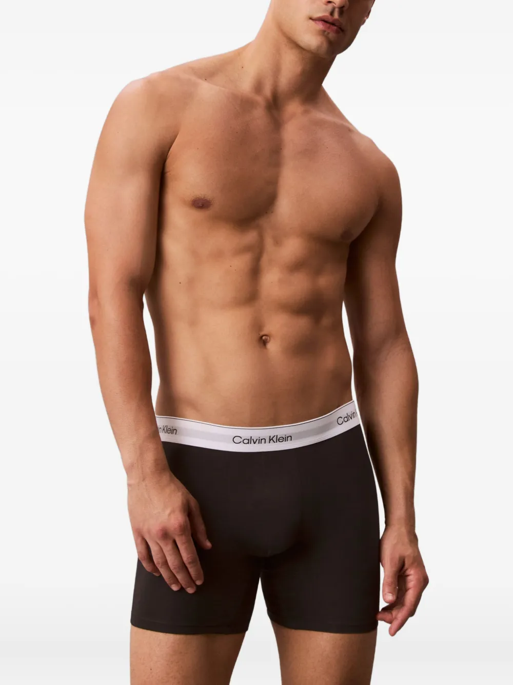 Calvin Klein Underwear logo-waistband boxers (pack of three) - Nero