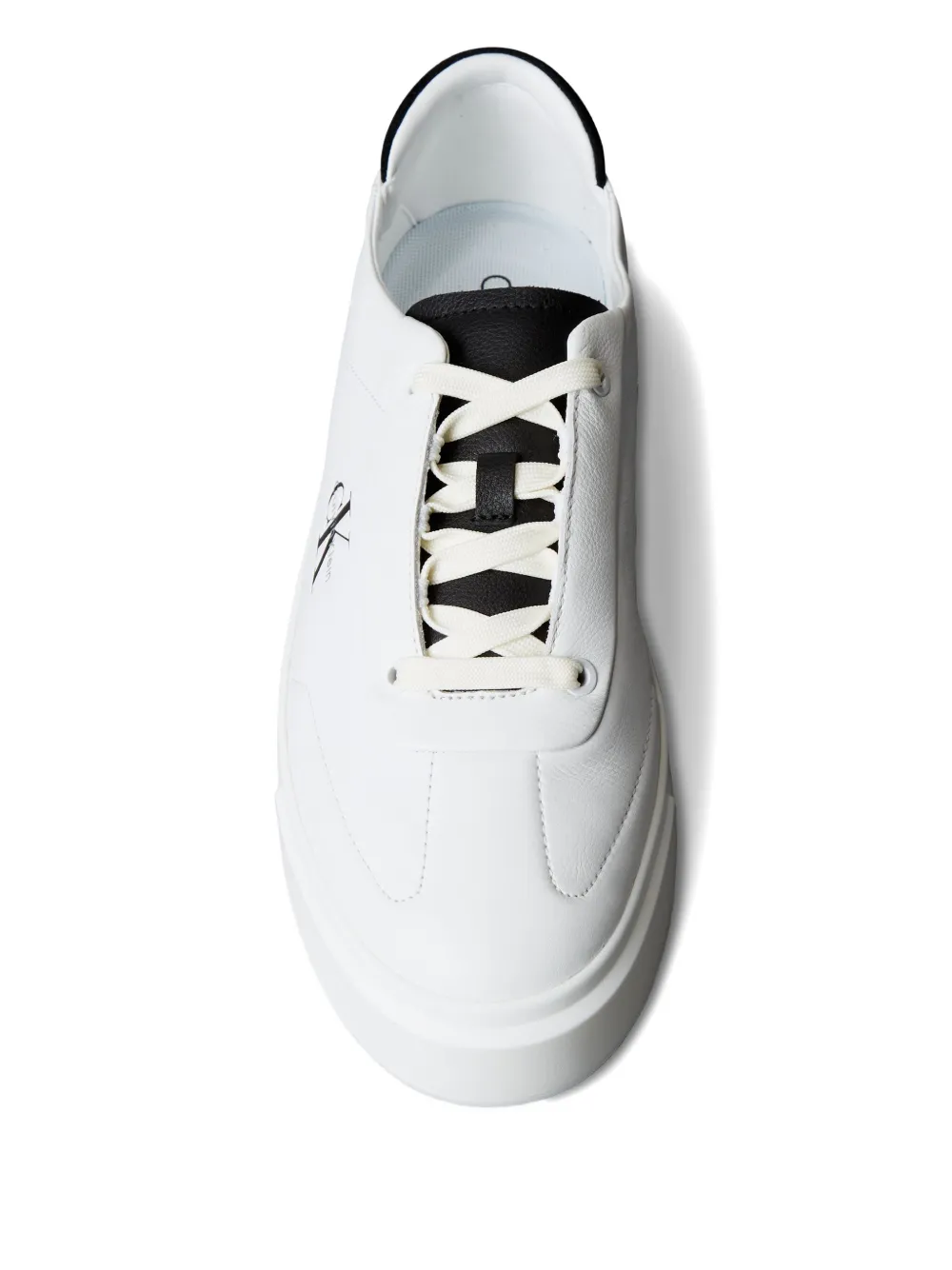 Calvin Klein Jeans Est.1978 Logo Sneakers In White
