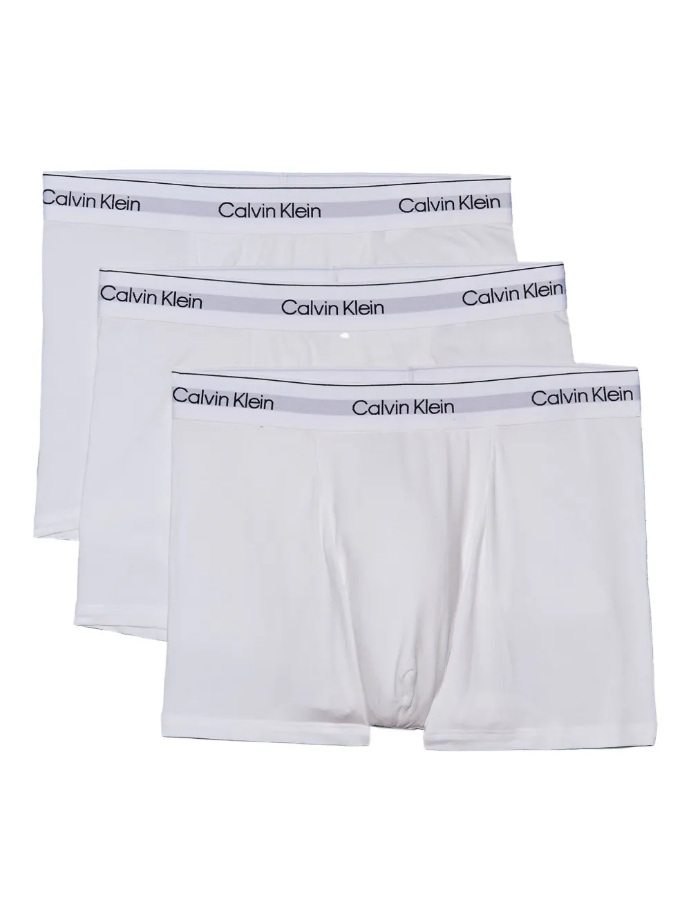 Calvin Klein Underwear logo-waistband boxers (pack of three) - Bianco