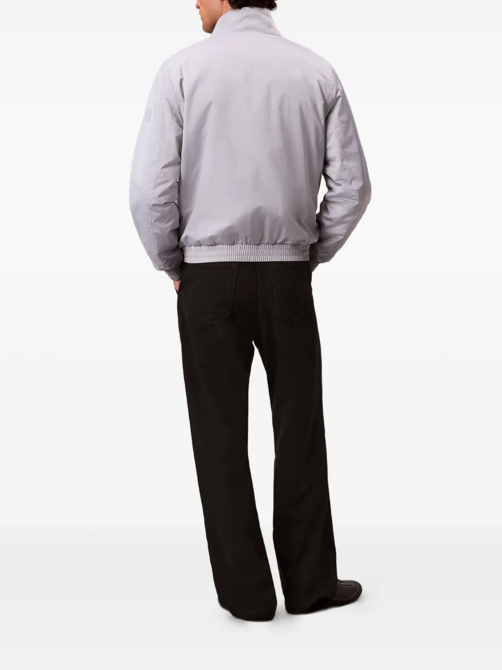 Calvin Klein Jeans Est.1978 Zip Jacket In Gray