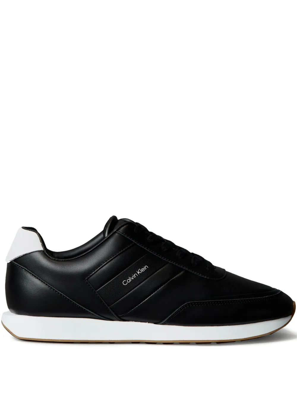 Calvin Klein lace-up sneakers | Black | Image 1